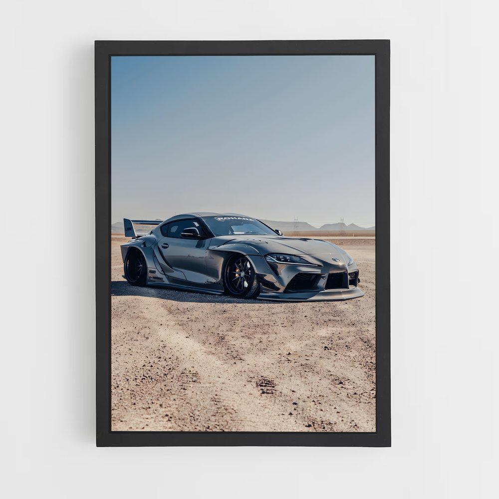 Poster Désert de Performance – affiche Toyota (vue 2)